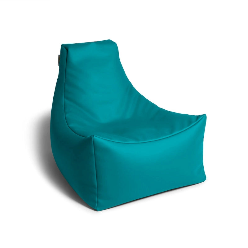 Pouf enfant Jaxx Juniper Jr, vinyle de qualité supérieure, bleu roi