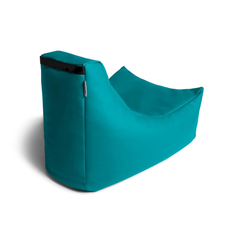 Pouf enfant Jaxx Juniper Jr, vinyle de qualité supérieure, bleu roi