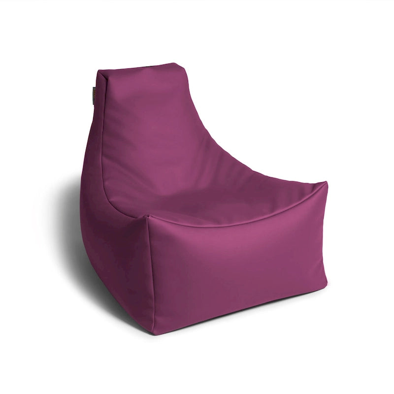 Pouf enfant Jaxx Juniper Jr, vinyle de qualité supérieure, bleu roi