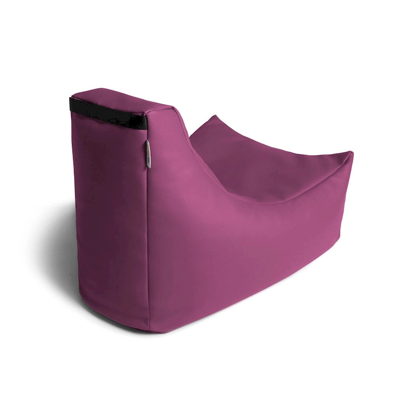 Pouf enfant Jaxx Juniper Jr, vinyle de qualité supérieure, bleu roi