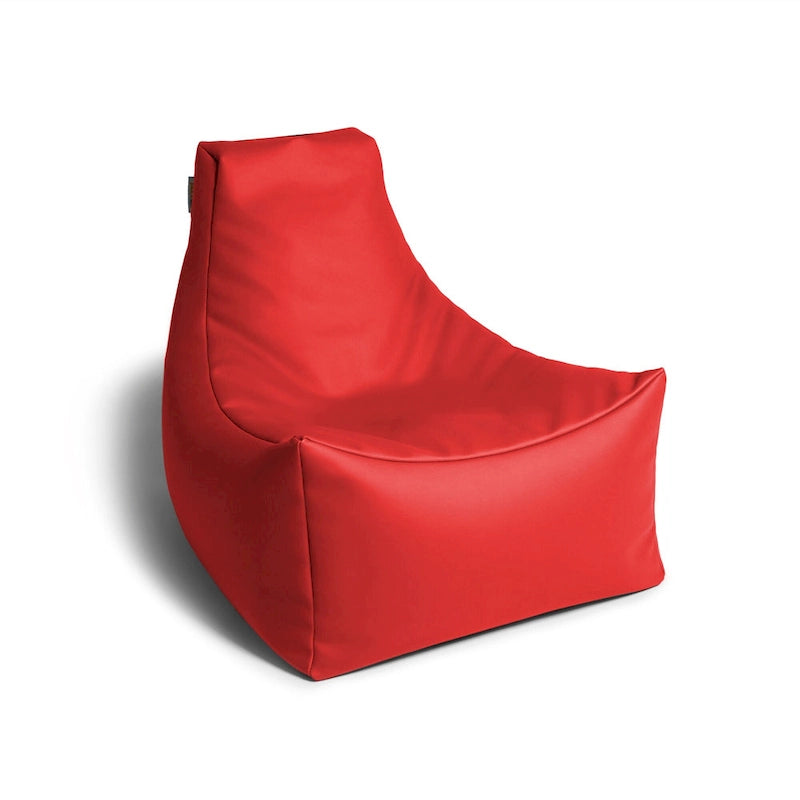 Pouf enfant Jaxx Juniper Jr, vinyle de qualité supérieure, bleu roi