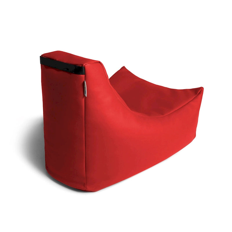 Pouf enfant Jaxx Juniper Jr, vinyle de qualité supérieure, bleu roi