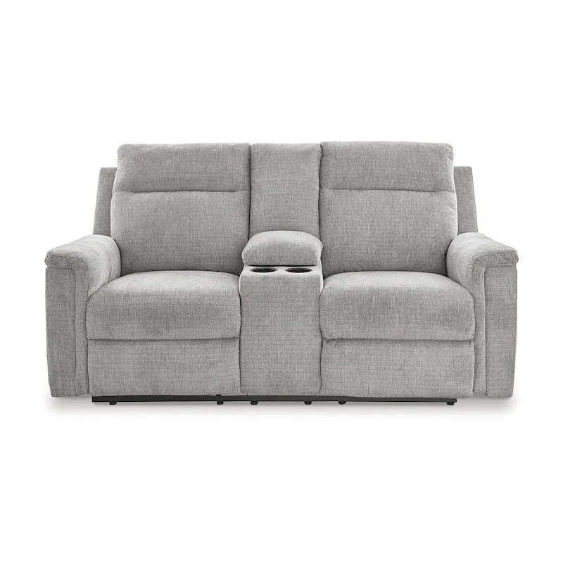 Causeuse inclinable électrique Barnsana de Signature Design by Ashley avec console