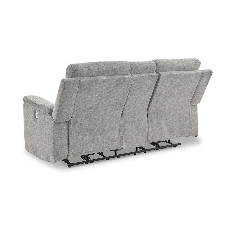 Causeuse inclinable électrique Barnsana de Signature Design by Ashley avec console