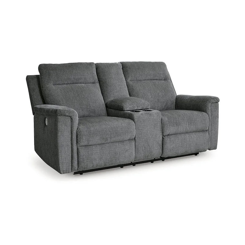 Causeuse inclinable électrique Barnsana de Signature Design by Ashley avec console