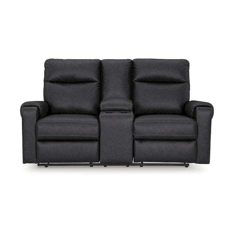 Causeuse inclinable électrique Barnsana de Signature Design by Ashley avec console