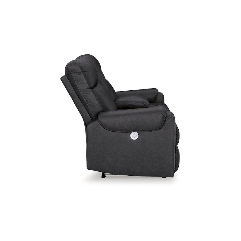 Causeuse inclinable électrique Barnsana de Signature Design by Ashley avec console