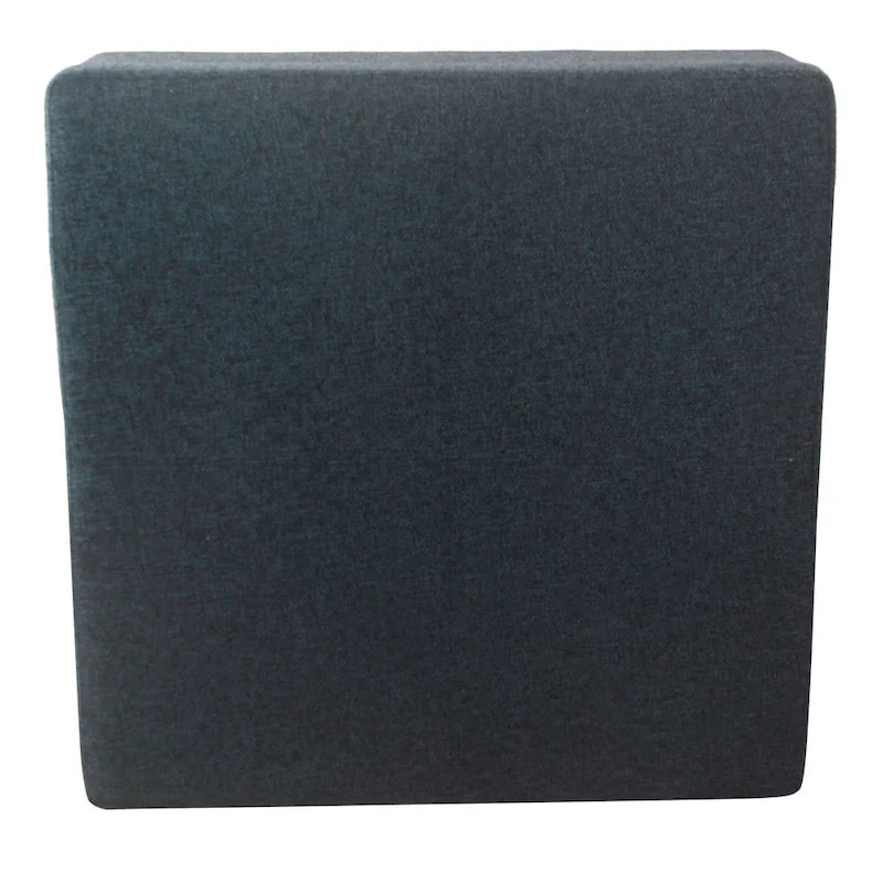 HomePop Pouf de rangement carré de luxe 32