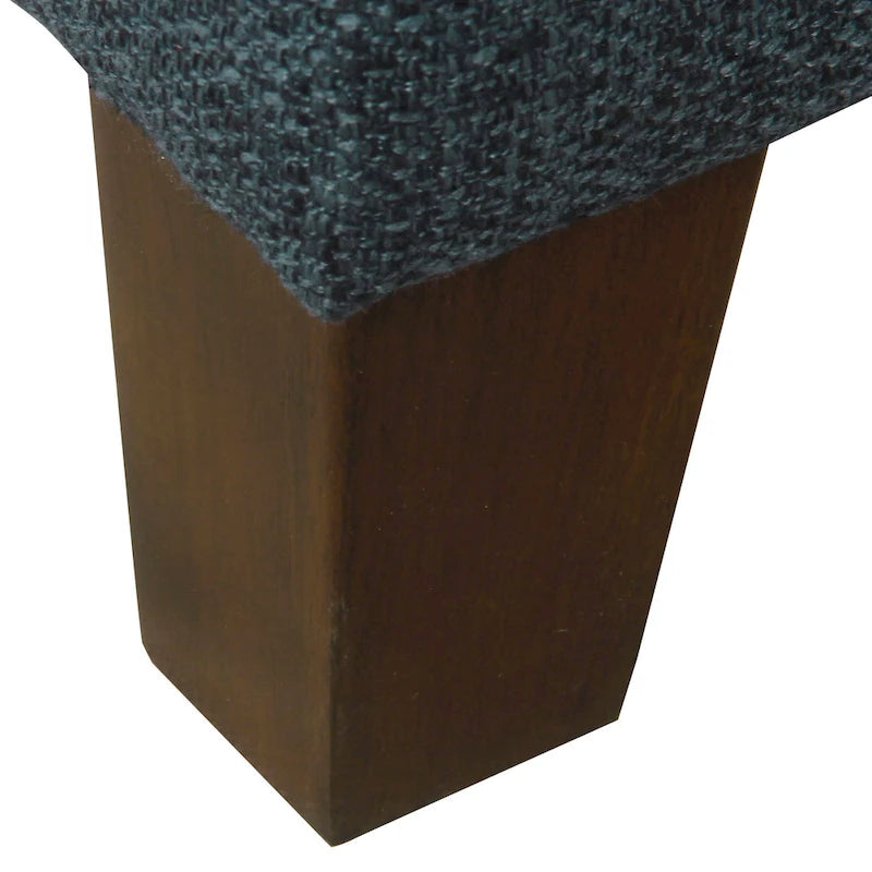HomePop Pouf de rangement carré de luxe 32