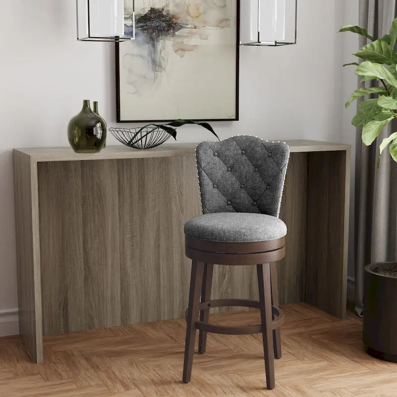 Tabouret pivotant en bois Edenwood de Hillsdale