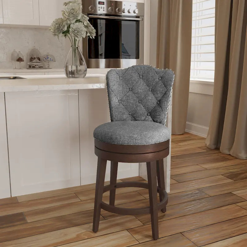 Tabouret pivotant en bois Edenwood de Hillsdale