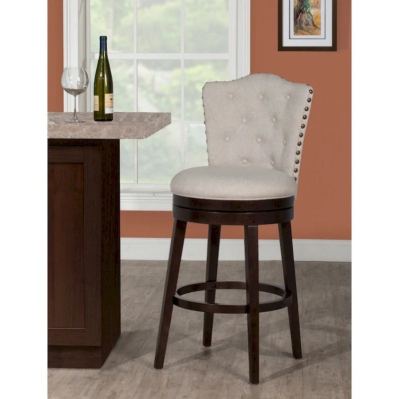 Tabouret pivotant en bois Edenwood de Hillsdale