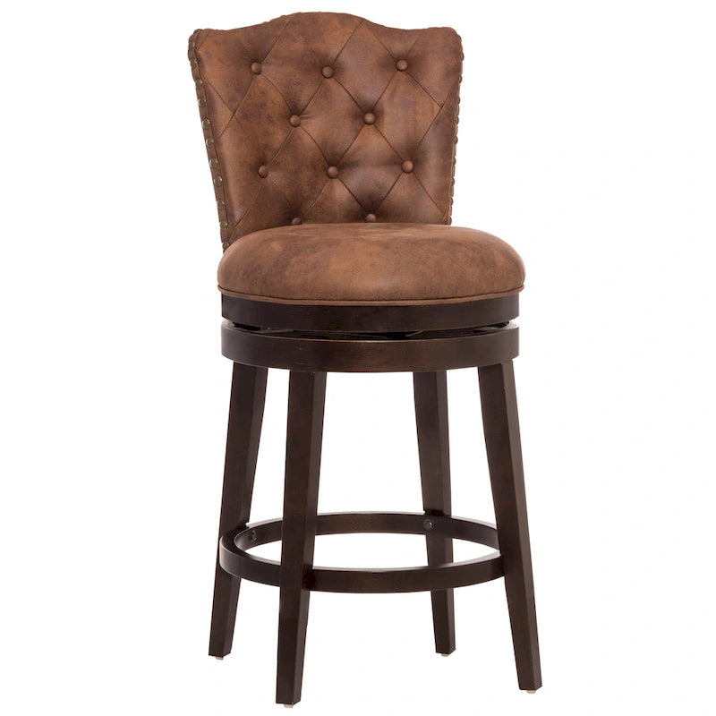 Tabouret pivotant en bois Edenwood de Hillsdale