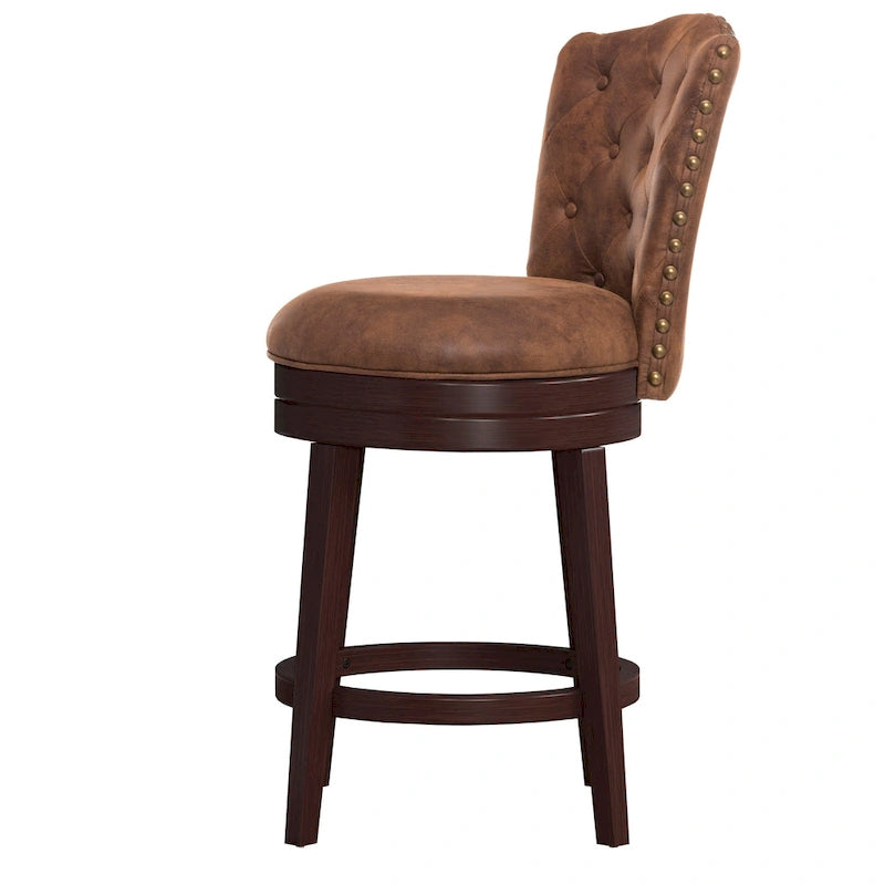 Tabouret pivotant en bois Edenwood de Hillsdale