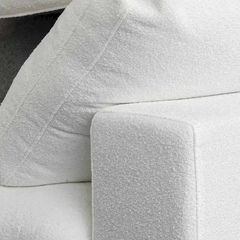 Canapé d'angle sectionnel 5 places surdimensionné rembourré de duvet 120.45