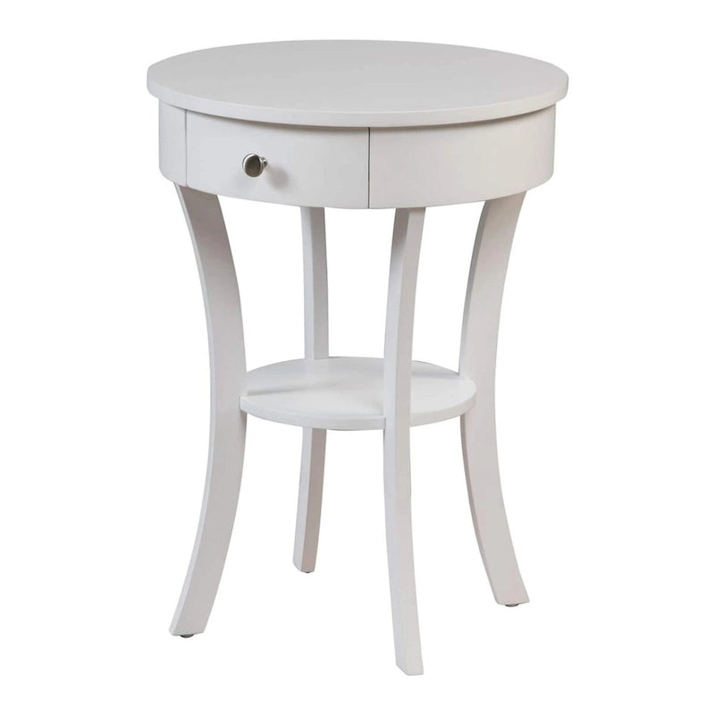 Table d'appoint avec tiroir et étagère Schaffer Classic Accents de Convenience Concepts