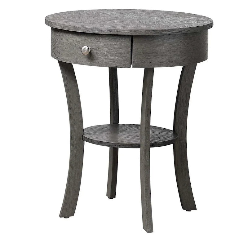 Table d'appoint avec tiroir et étagère Schaffer Classic Accents de Convenience Concepts