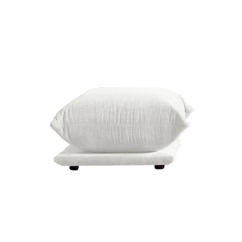 Canapés modulaires sectionnels rembourrés en tissu chenille