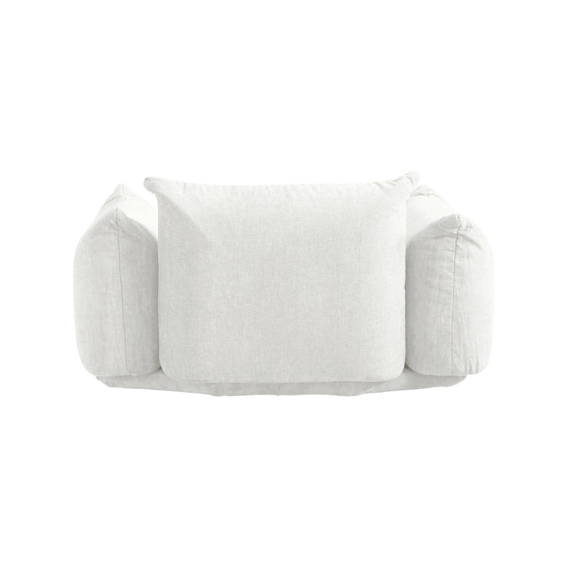 Canapés modulaires sectionnels rembourrés en tissu chenille