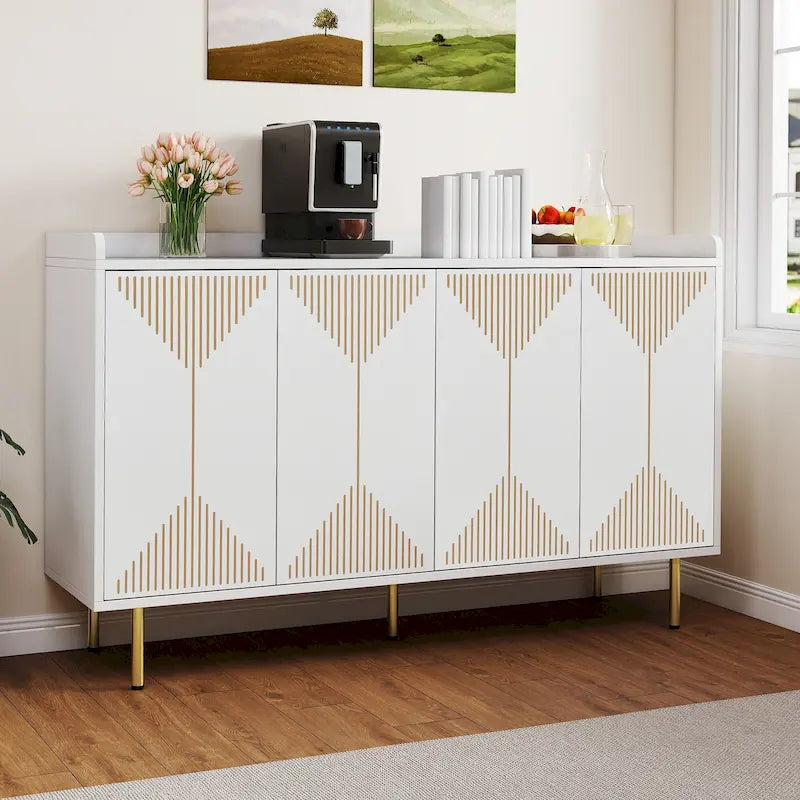 Meuble de cuisine buffet Moasis 55 avec buffet de rangement et portes