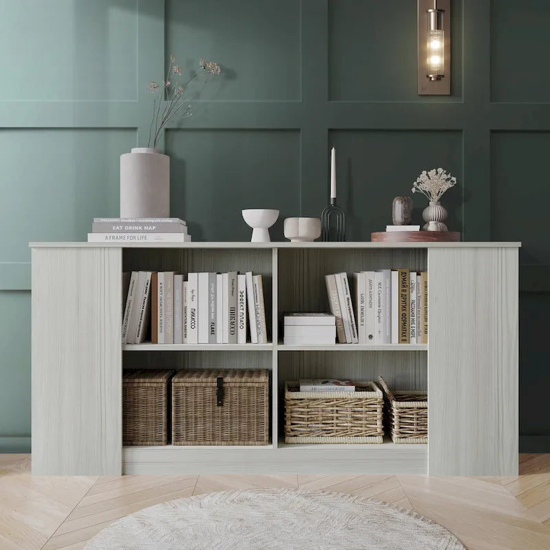 Buffet en bois avec lignes épurées CraftPorch