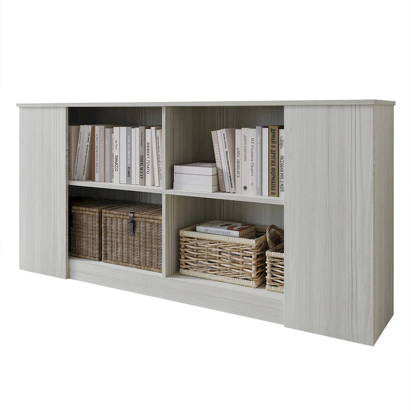 Buffet en bois avec lignes épurées CraftPorch