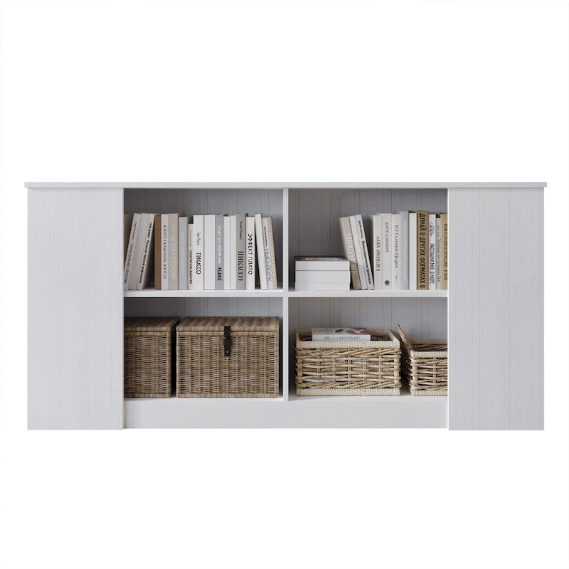 Buffet en bois avec lignes épurées CraftPorch