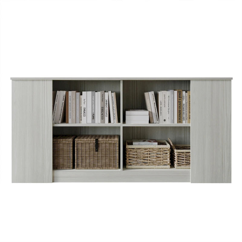 Buffet en bois avec lignes épurées CraftPorch