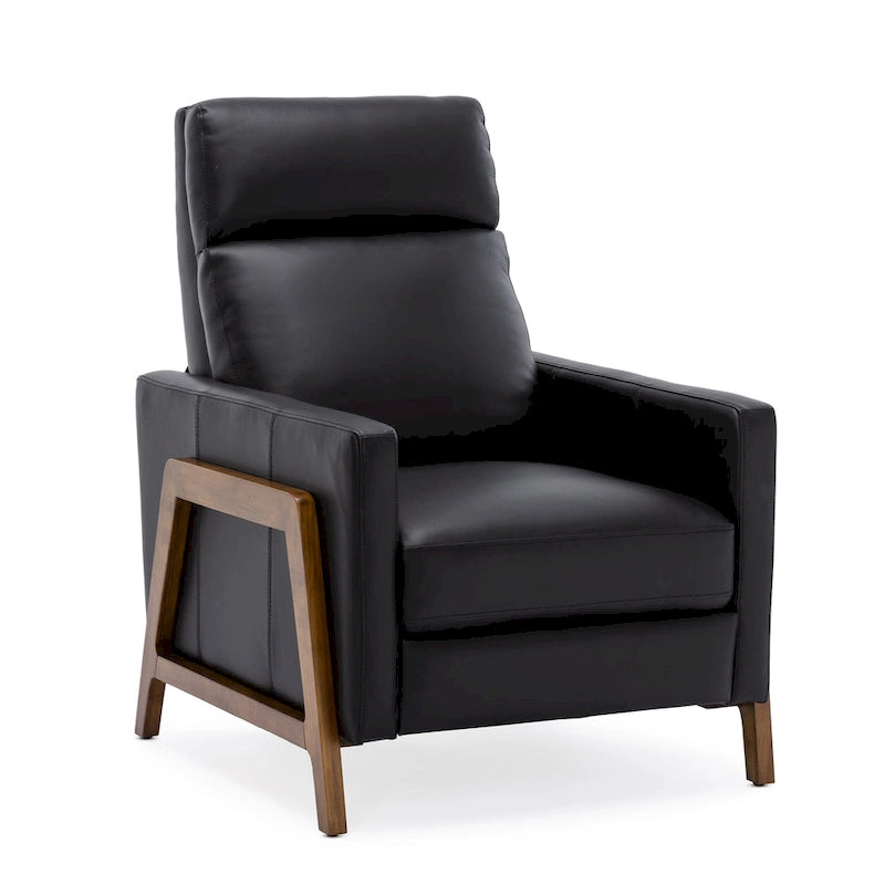 Fauteuil inclinable en cuir pleine fleur Roland de Greyson Living