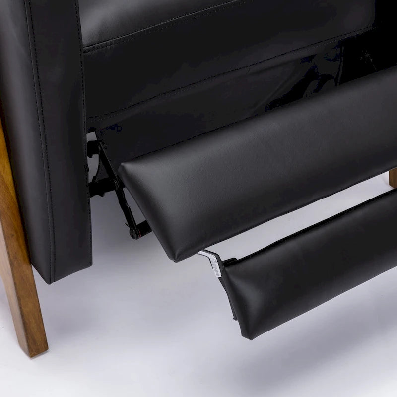 Fauteuil inclinable en cuir pleine fleur Roland de Greyson Living