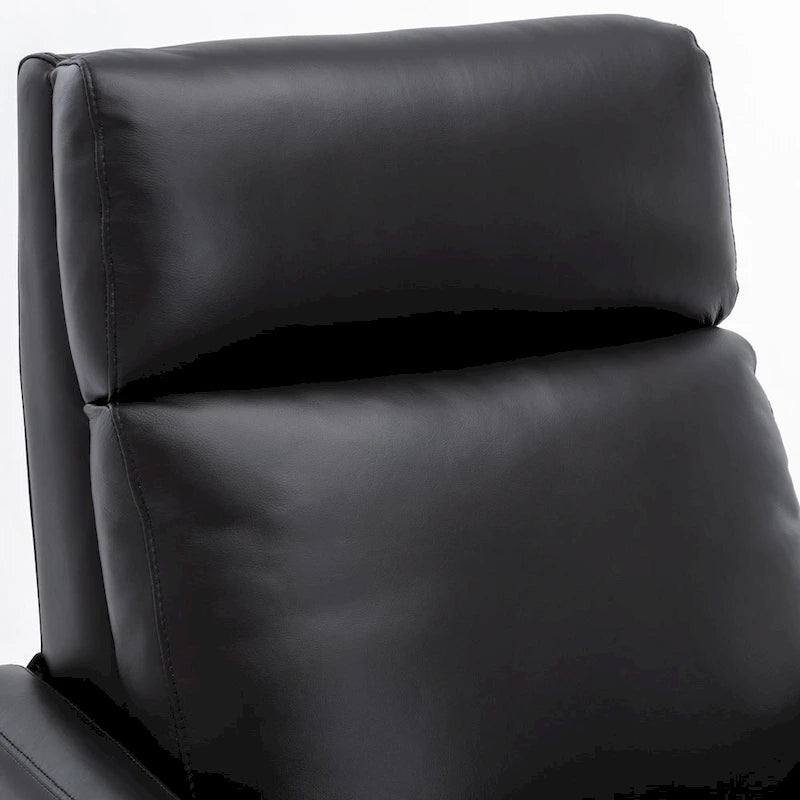Fauteuil inclinable en cuir pleine fleur Roland de Greyson Living