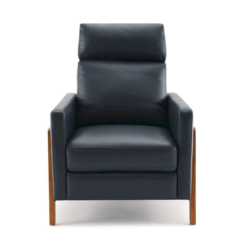 Fauteuil inclinable en cuir pleine fleur Roland de Greyson Living