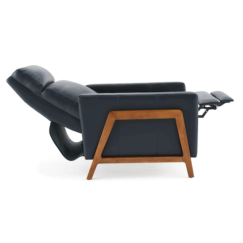 Fauteuil inclinable en cuir pleine fleur Roland de Greyson Living
