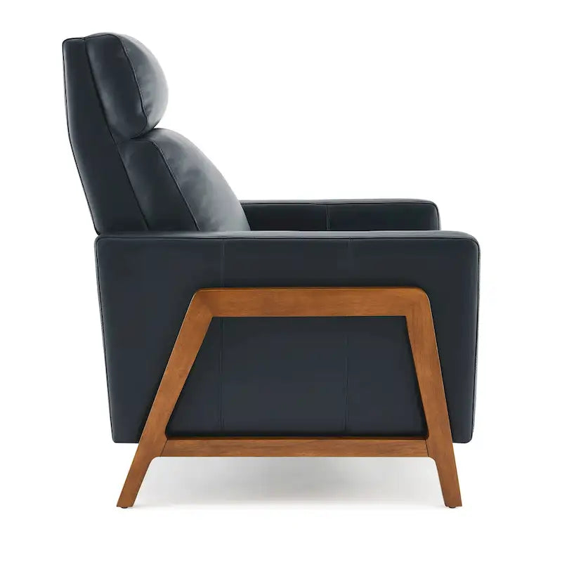 Fauteuil inclinable en cuir pleine fleur Roland de Greyson Living