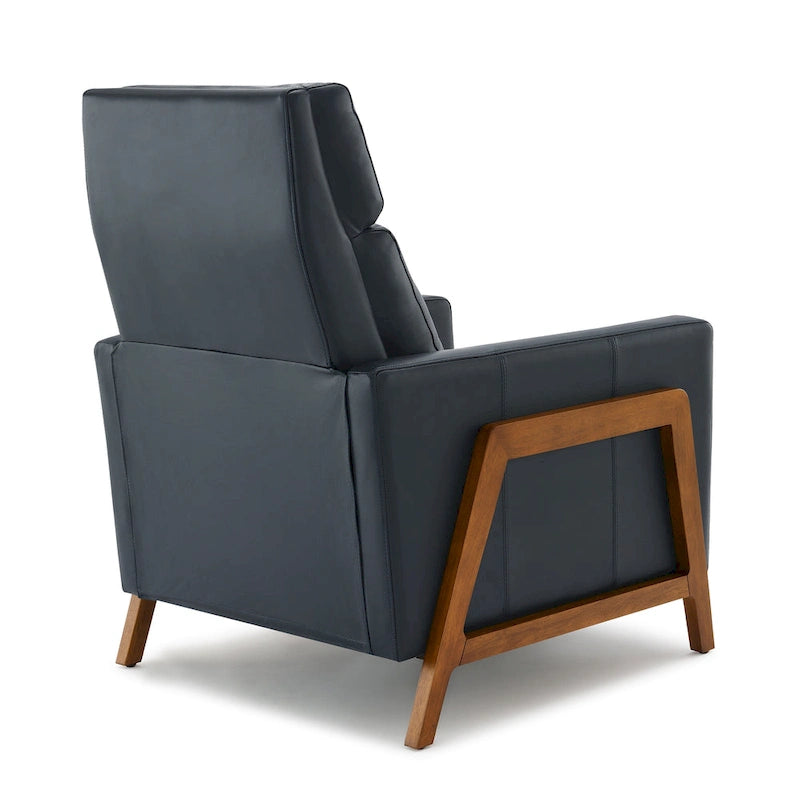 Fauteuil inclinable en cuir pleine fleur Roland de Greyson Living