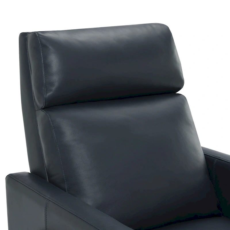 Fauteuil inclinable en cuir pleine fleur Roland de Greyson Living