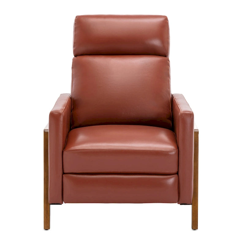 Fauteuil inclinable en cuir pleine fleur Roland de Greyson Living
