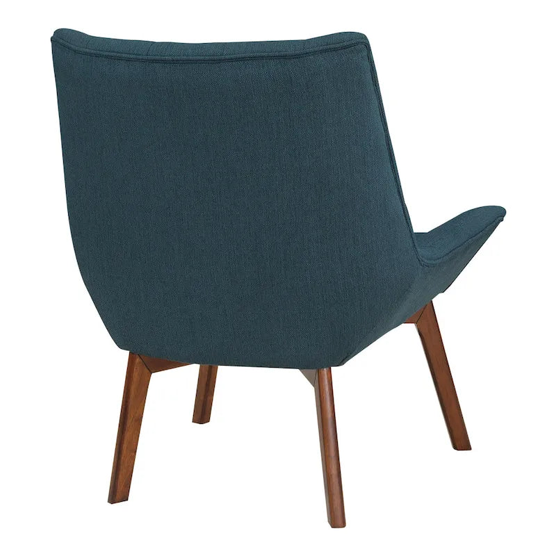 Chaise Shelly Tuftée avec Pieds Café