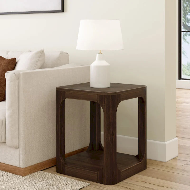 Table d'appoint carrée Plank and Beam Forma - 20
