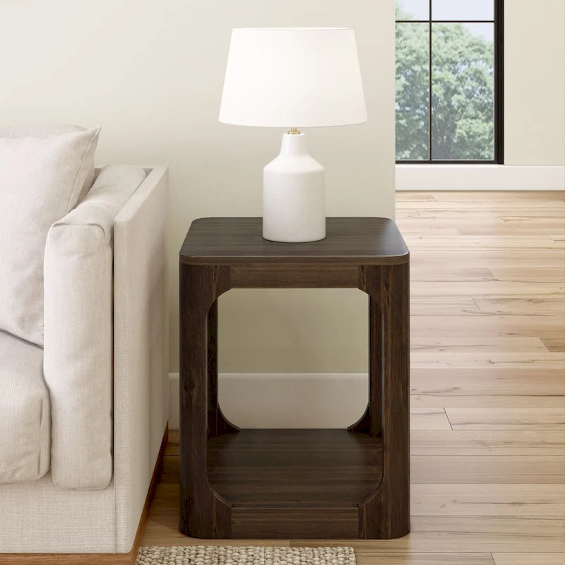 Table d'appoint carrée Plank and Beam Forma - 20