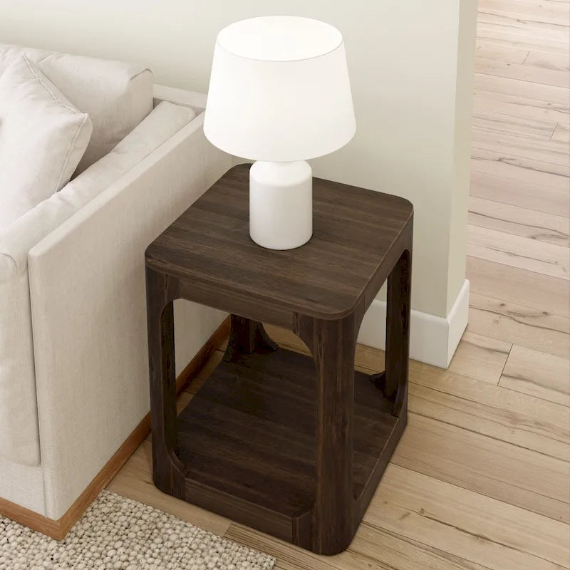 Table d'appoint carrée Plank and Beam Forma - 20