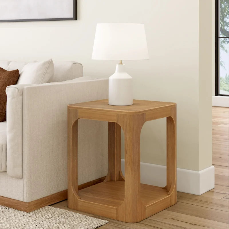 Table d'appoint carrée Plank and Beam Forma - 20