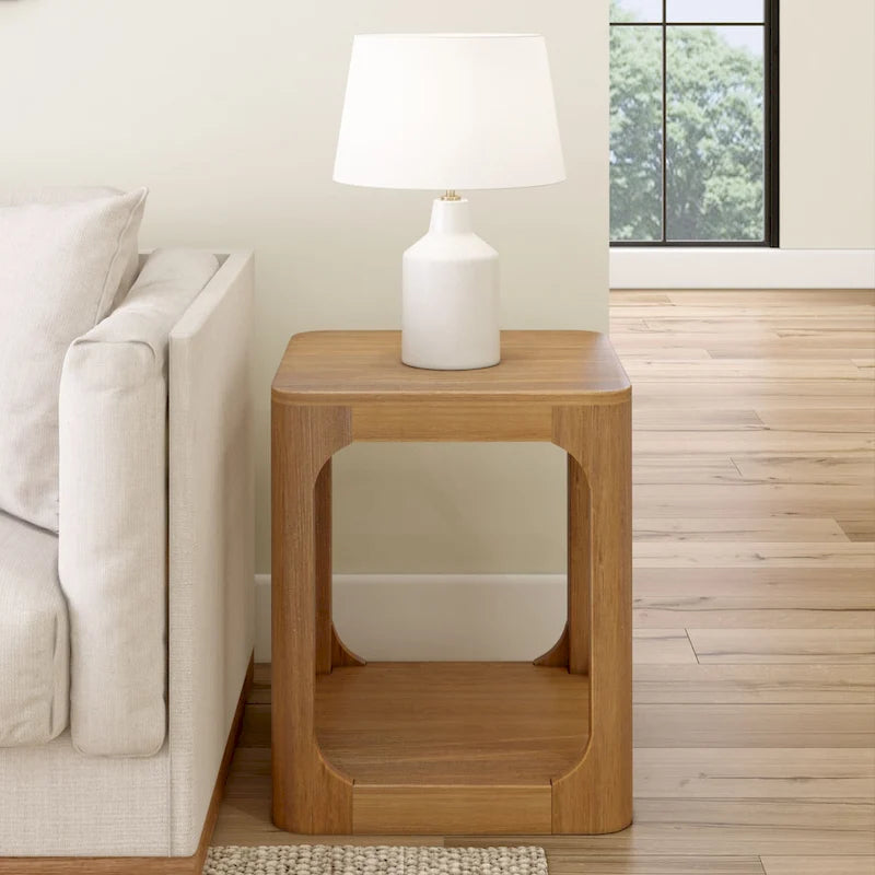 Table d'appoint carrée Plank and Beam Forma - 20