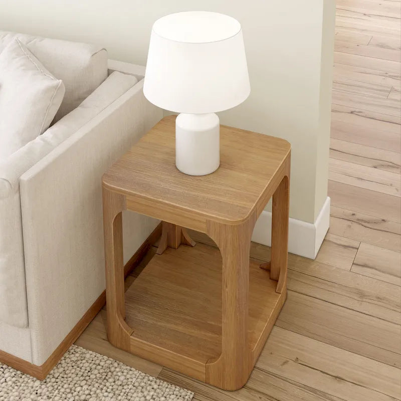 Table d'appoint carrée Plank and Beam Forma - 20