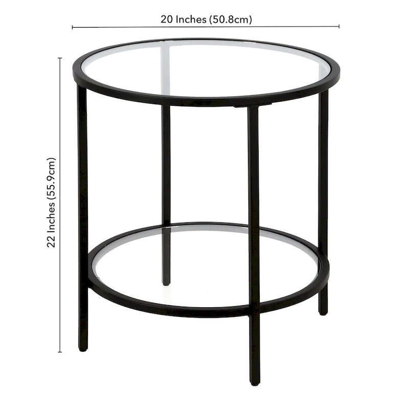 Table d'appoint ronde Sivil