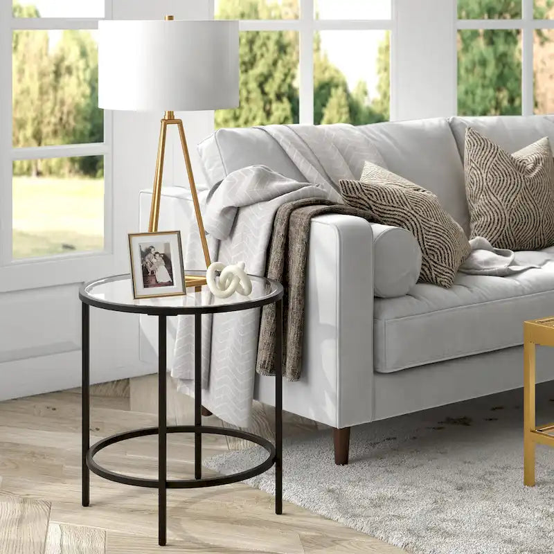 Table d'appoint ronde Sivil