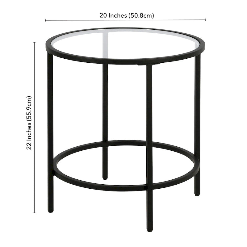 Table d'appoint ronde Sivil