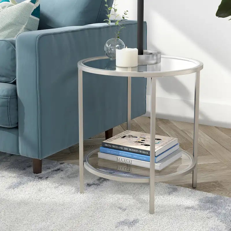 Table d'appoint ronde Sivil