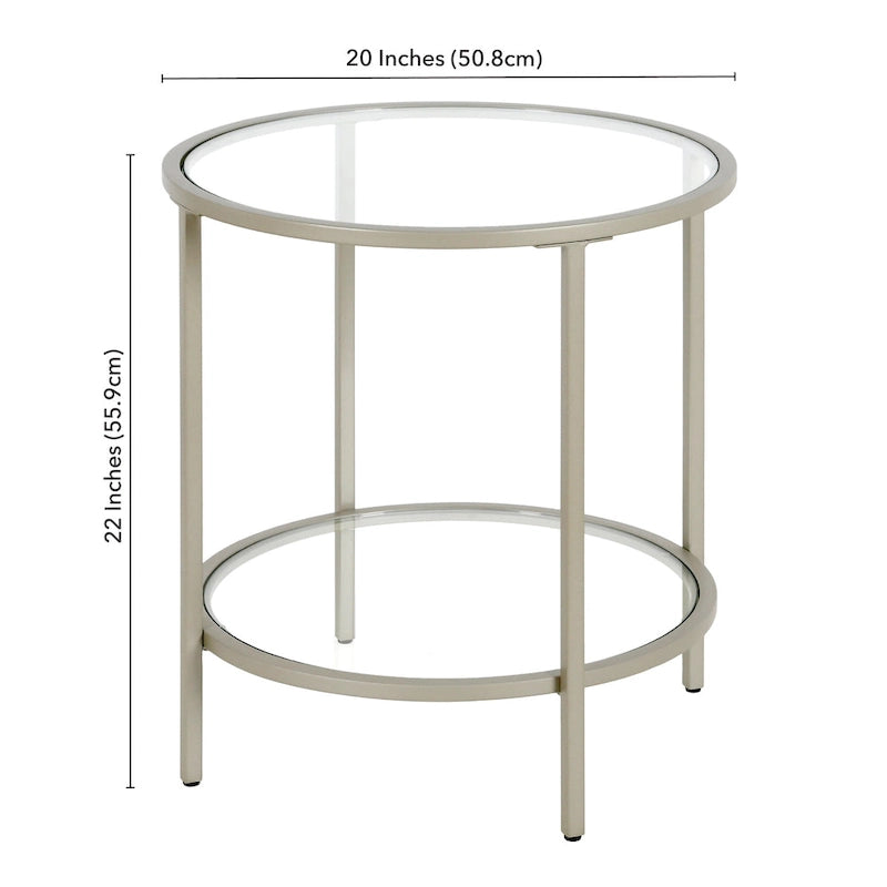 Table d'appoint ronde Sivil