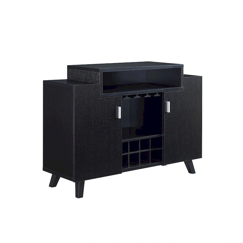 Meuble de rangement pour vins à 8 étagères Hafley Contemporain de Furniture of America